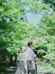 日本らしい和装での撮影