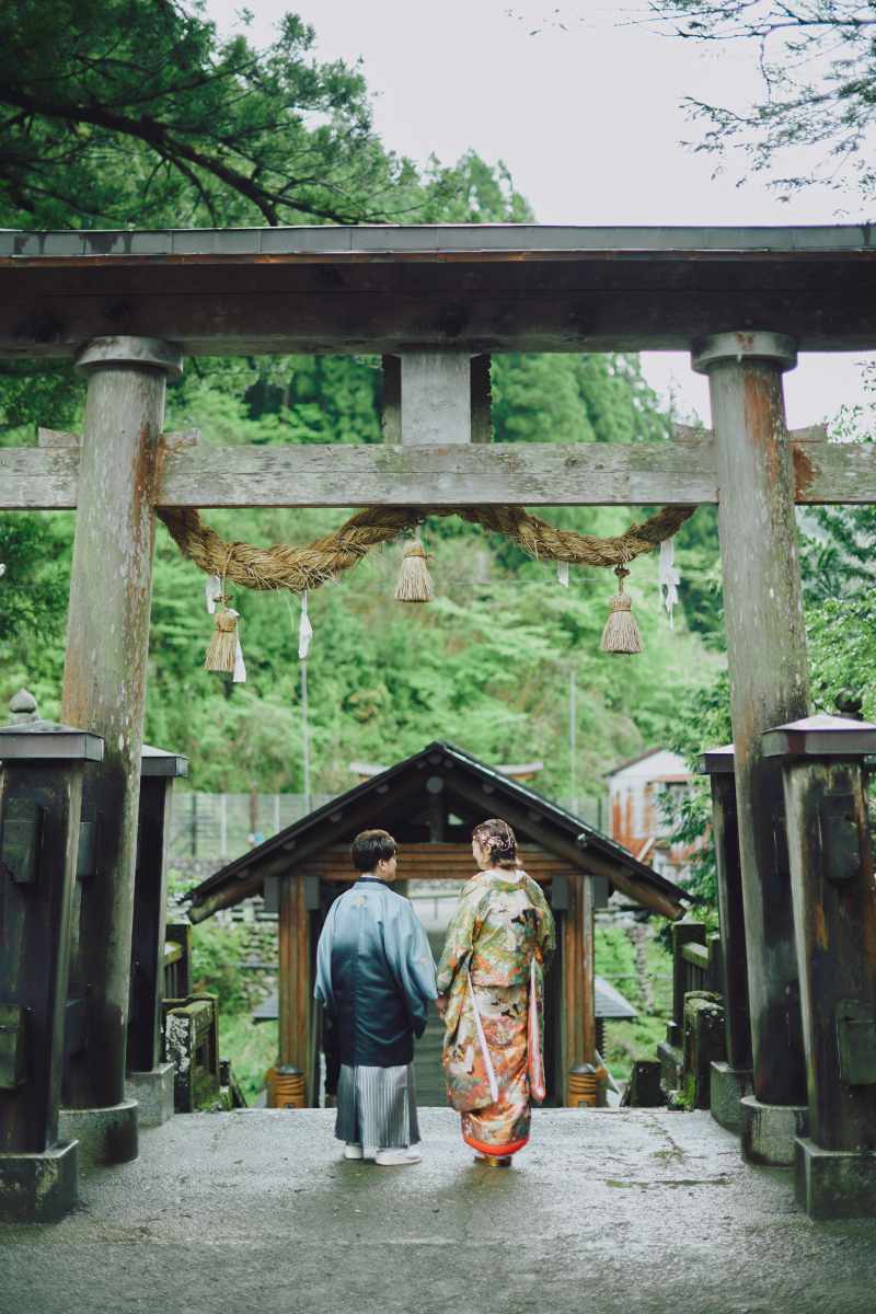 古くからの日本を感じられる撮影