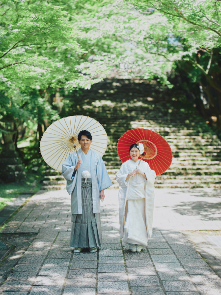 おふたりで一緒に