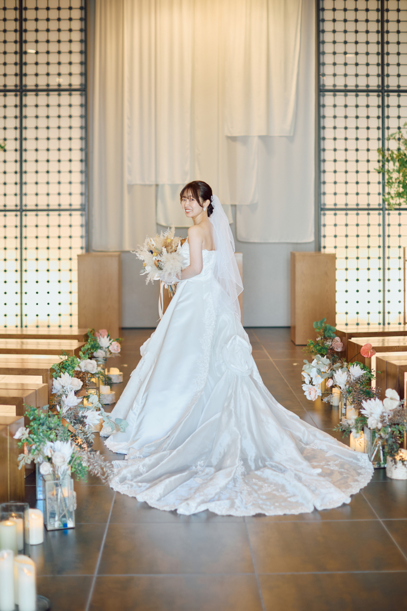 新郎様につづき、新婦様も❤