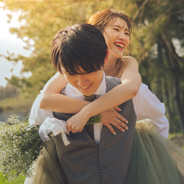 自由におふたりらしい1枚