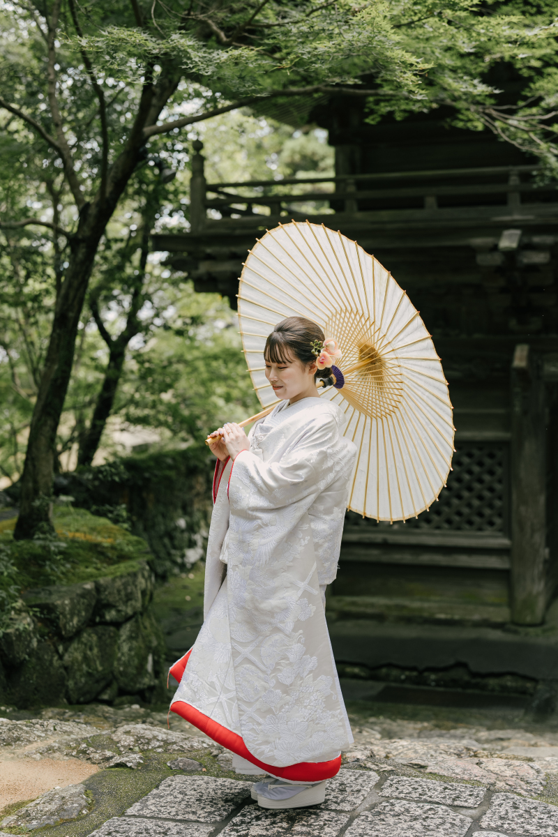神社は和に合う撮影場所