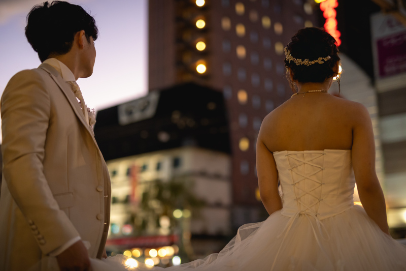 空を見つめながら