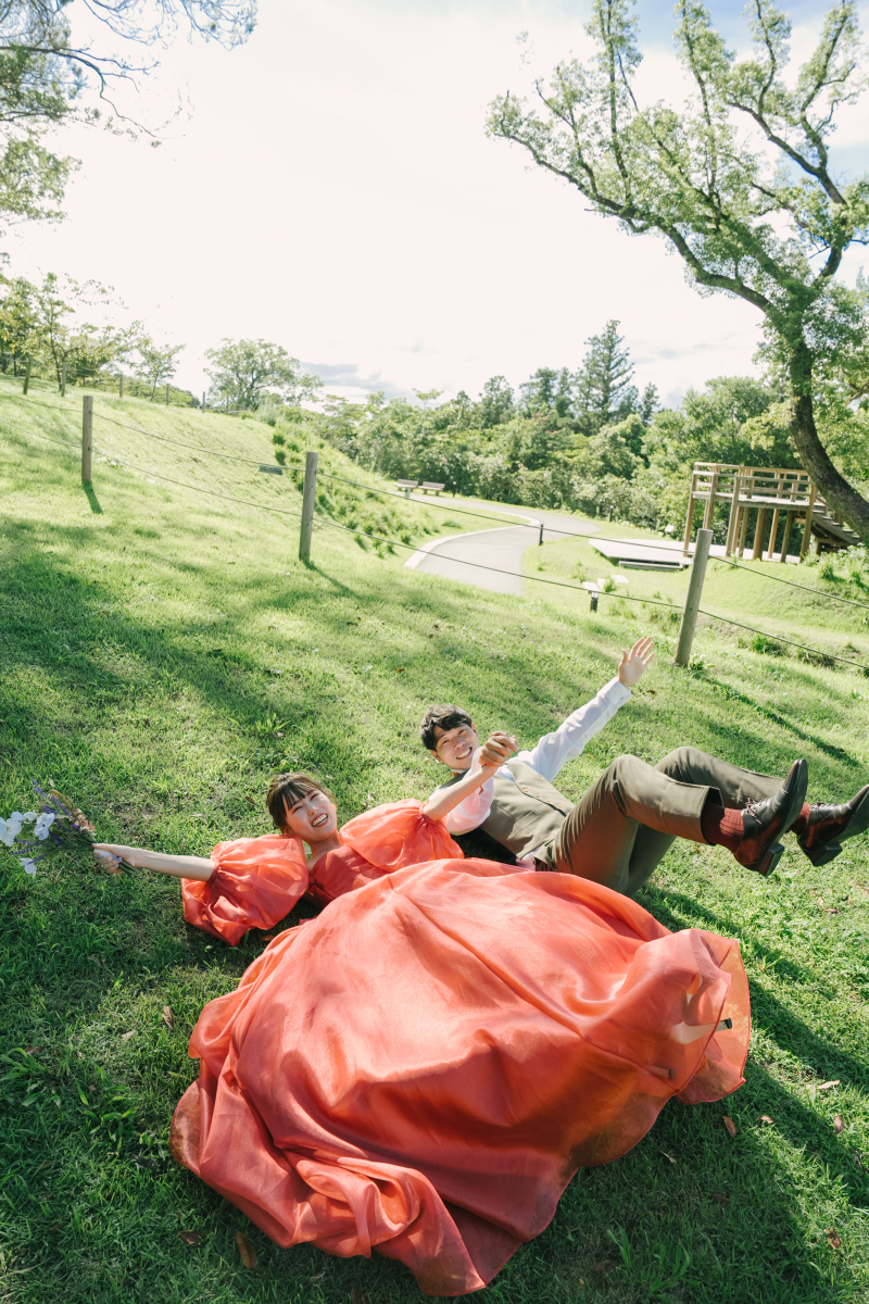 自然体なふたりのショットを