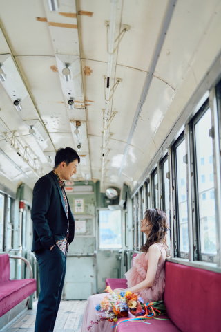 スイートヴィラシーンズ_洋装ロケーション(街中)