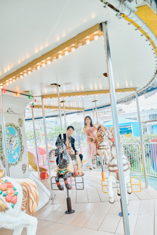 スイートヴィラシーンズ_洋装ロケーション(街中)