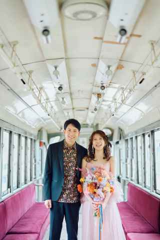 スイートヴィラシーンズ_洋装ロケーション(街中)