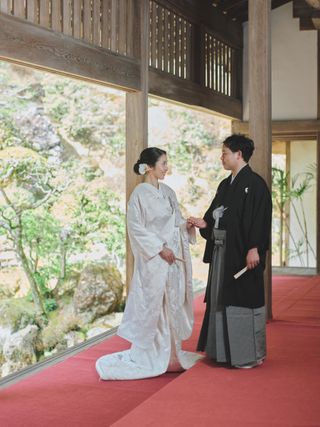 【竹林寺ロケ&スタジオ】/ドレス・和装2着(合計4着)・データ・ヘアメイク付き