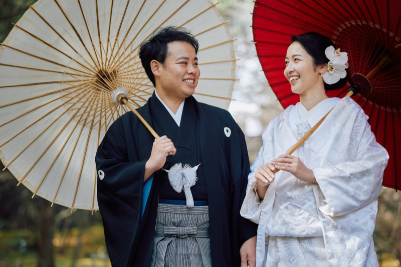 【竹林寺ロケ&スタジオ】/ドレス・和装2着(合計4着)・データ・ヘアメイク付き