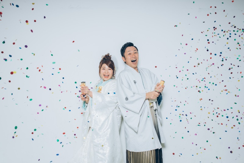 期間限定★衣装グレードUP半額キャンペーン【ハウススタジオ撮影プラン】/ドレス2着・タキシード1着・データ・安心のヘアメイク付き