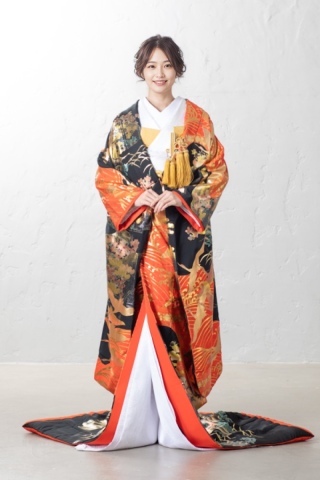 黒紅に金鶴 -Kurobeni ni kinkaku-