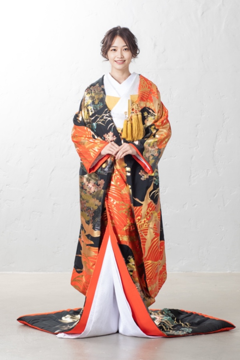 黒紅に金鶴 -Kurobeni ni kinkaku-