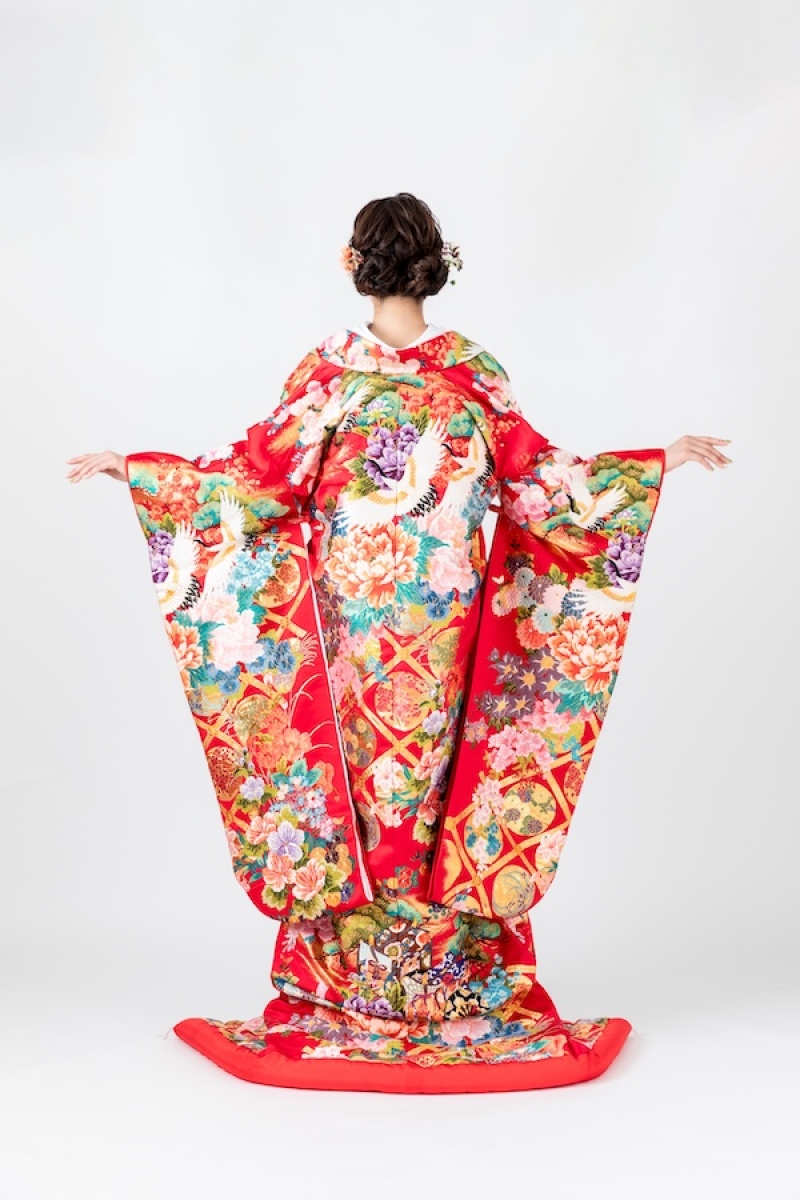 金格子に花紋 -Kingoushi ni hanamon-