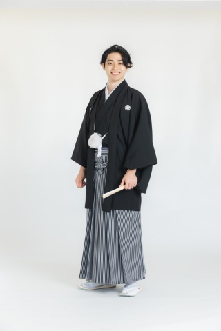 紋付袴(黒)