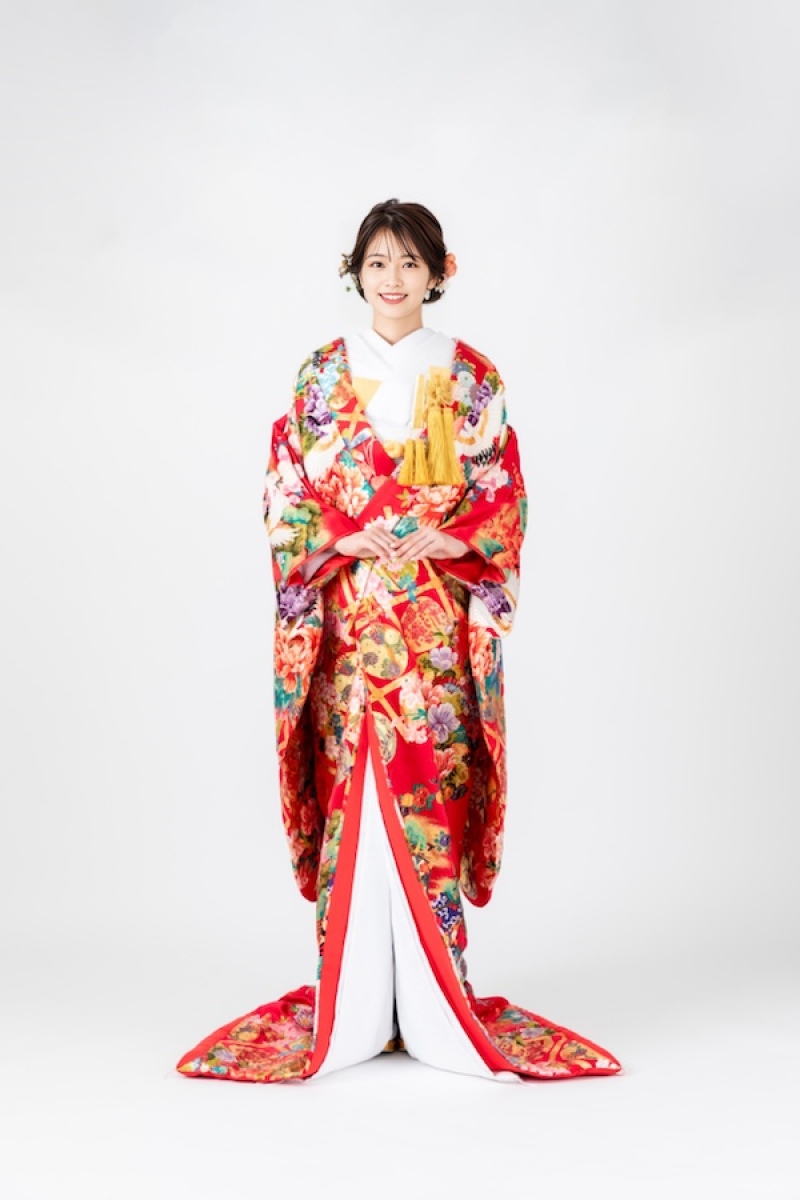金格子に花紋 -Kingoushi ni hanamon-