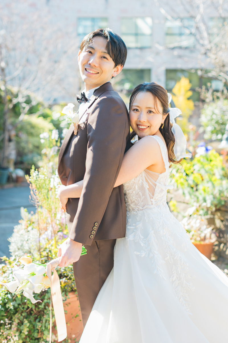 定番!バックハグ♡