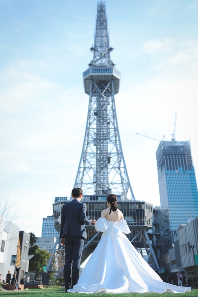 テレビ塔と一緒に♪