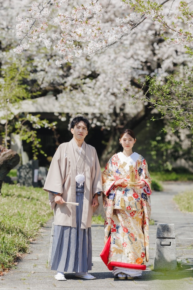 春だけの美しさと一緒に