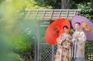 新緑と晴天