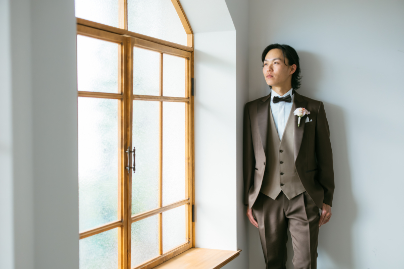 新郎さんのソロカット
