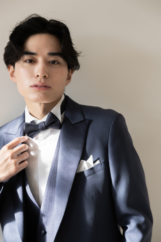 新郎様ヘアセット