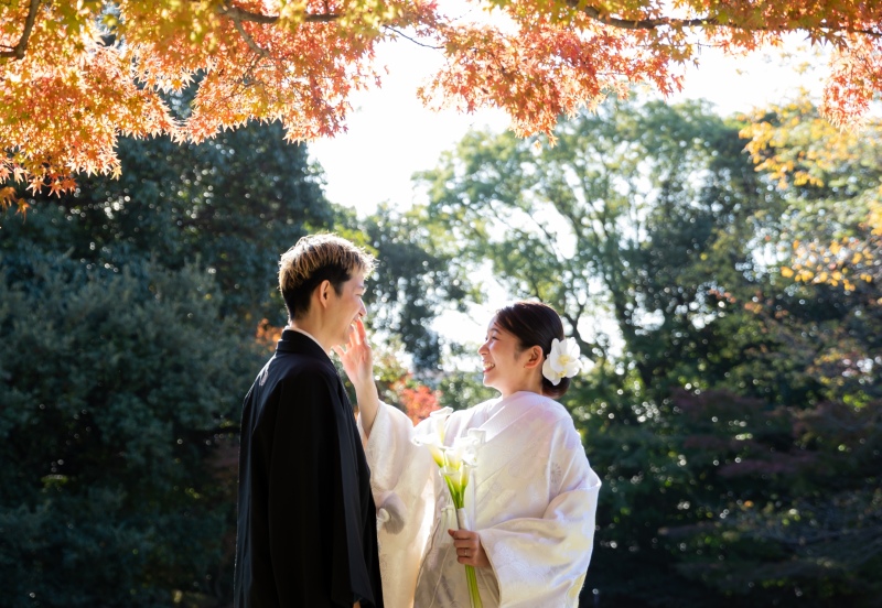 【紅葉 12/15白鳥庭園 雨天決行◎】和装2着ロケプラン バリューシーズン価格でご案内!