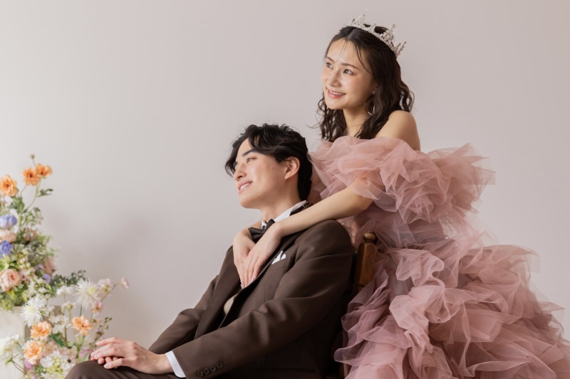 《ブランド衣装もプラン内♡》和装1着＋洋装1着スタジオプラン