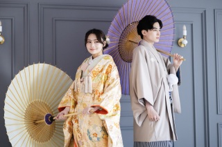 《ブランド衣装もプラン内♡》和装1着＋洋装1着スタジオプラン