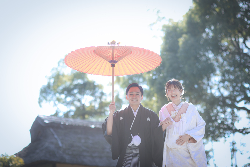 【11月3日（火）限定　東山荘 雨天時も対応】キヨコハタ・サチコツツイ衣装OK 和装1着ロケ＋洋装1着スタジオ
