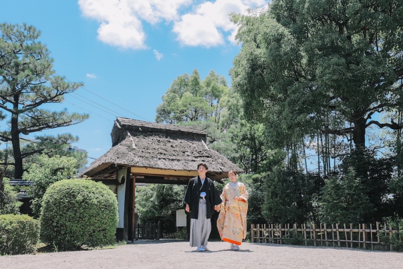 【7/1〜9/13限定 東山荘 雨天対応】キヨコハタ・サチコツツイ衣装OK 和装1着ロケ+洋装1着スタジオ