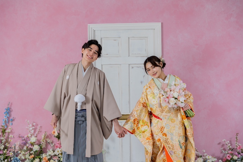 洋装1着ロケ＋和装2着スタジオプラン