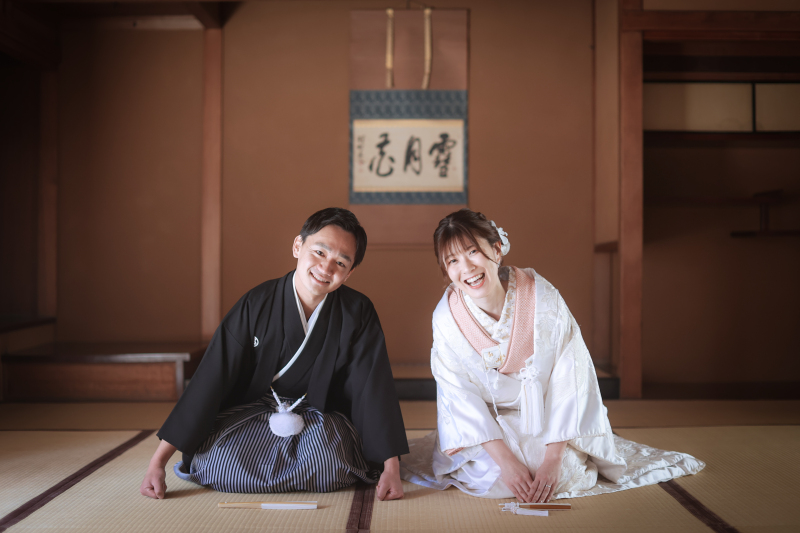 【11月3日（火）限定　東山荘 雨天時も対応】キヨコハタ・サチコツツイ衣装OK 和装1着ロケ＋洋装1着スタジオ