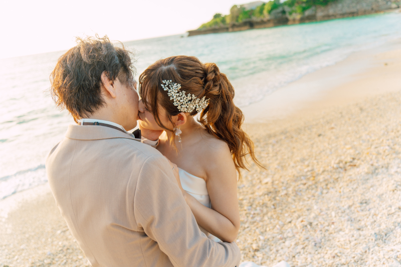 波音に包まれて愛を誓う♡