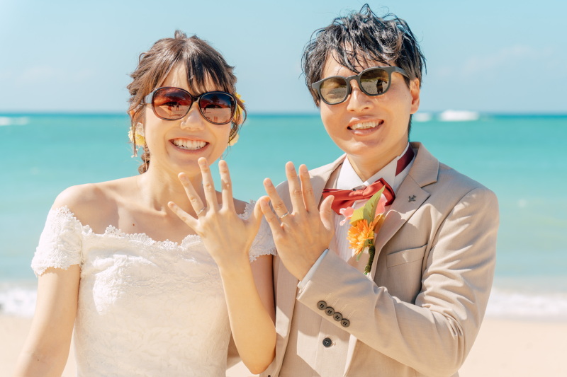 サングラスで遊び心をプラス⭐︎