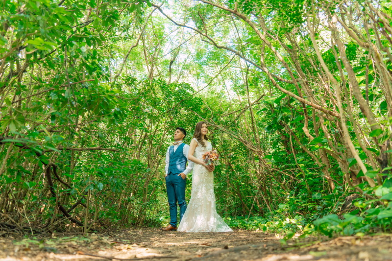 木々に囲まれた素敵な空間で♡