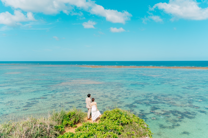 ザネー浜の美しい景色がお出迎え⭐︎