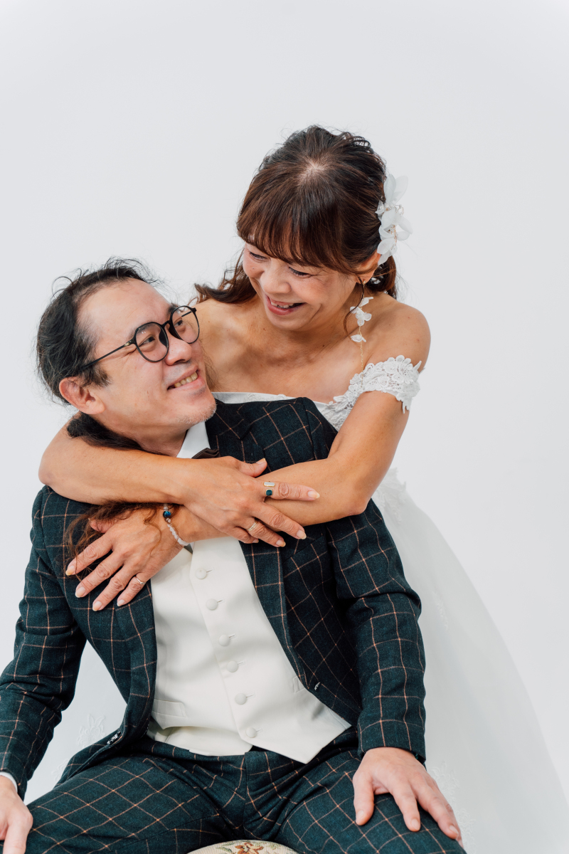 お二人らしい自然な笑顔で...♡