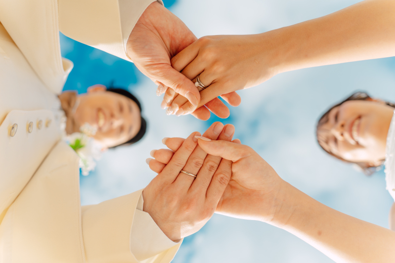 青空に誓う、二人の絆♡