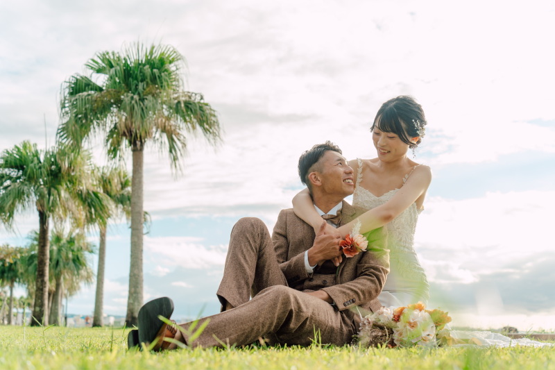 南国ムード満点♪アラハビーチで撮影スタート⭐︎