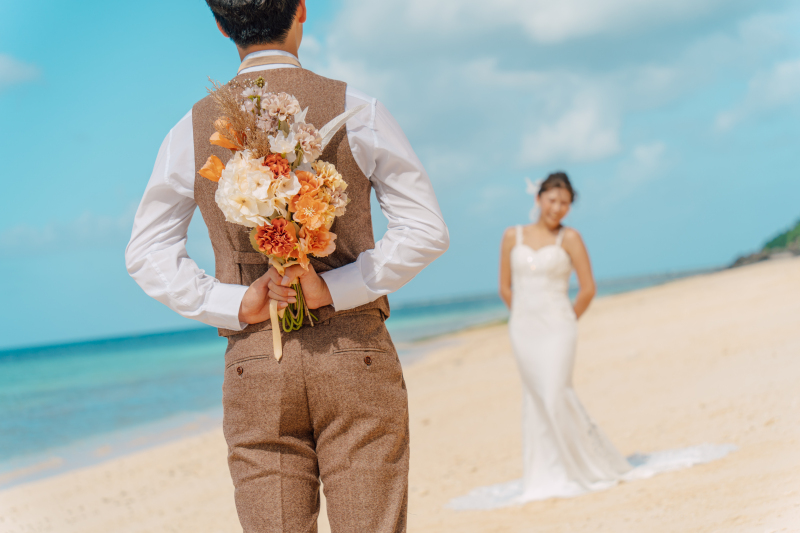 ブーケに隠した、とっておきのサプライズ♡