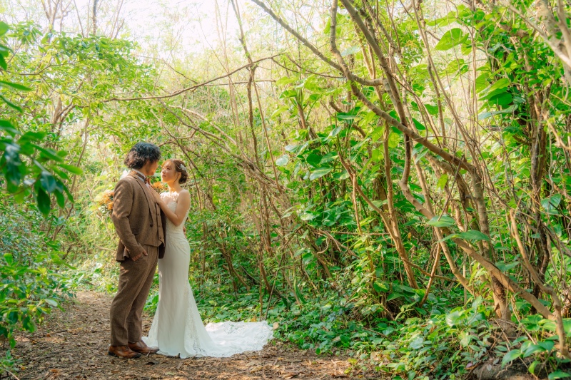 木漏れ日と潮風を感じて♡大人可愛いナチュラルフォトウエディング