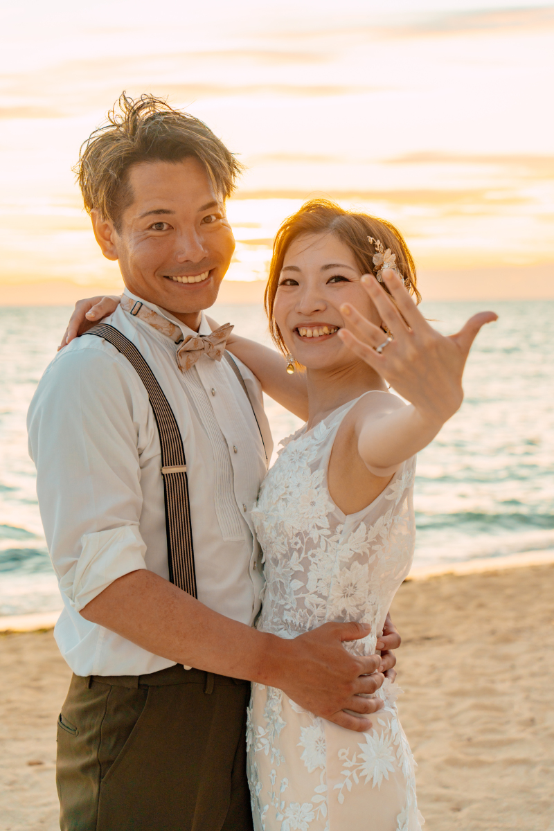 きらめく指輪に愛を誓って♡