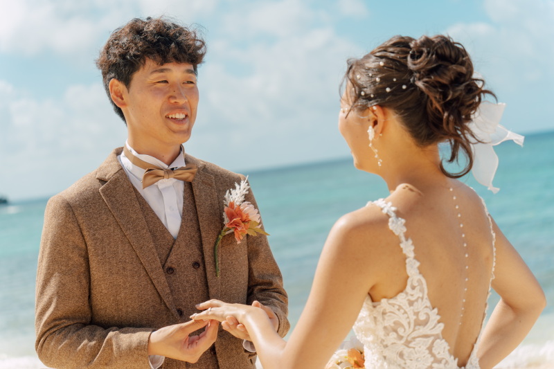 薬指に輝く、永遠の誓いにドキドキ♡