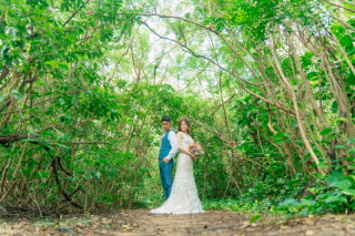 グリーンとビーチの２ロケーションで♡