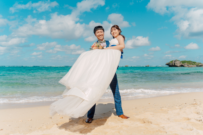 力強いお姫様抱っこ！思わず溢れる満開の笑顔♡