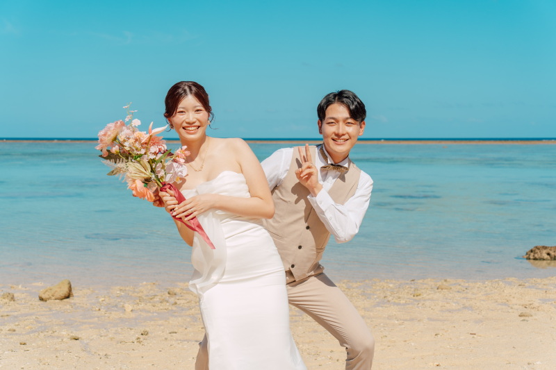 会話も弾むお支度タイム♪わくわくで撮影へ