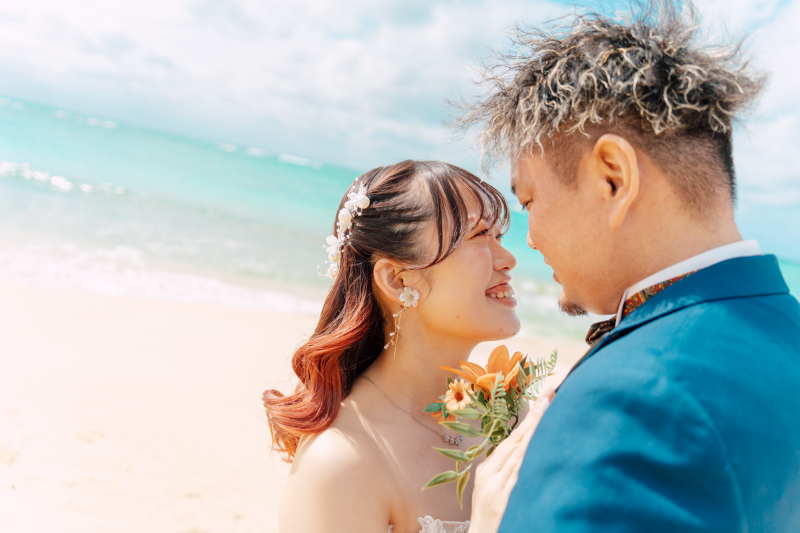 見つめ合うたび、溢れ出す幸せ♡