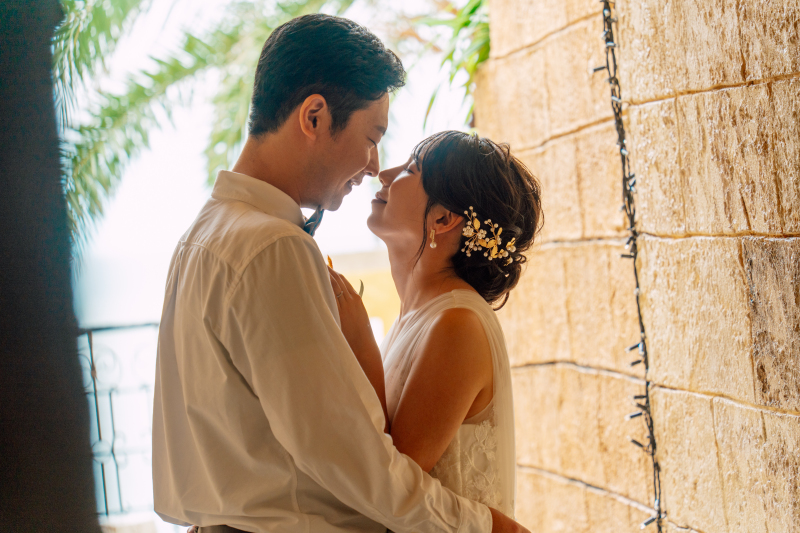 温かな光に包まれて。お二人の距離が縮まる瞬間♡