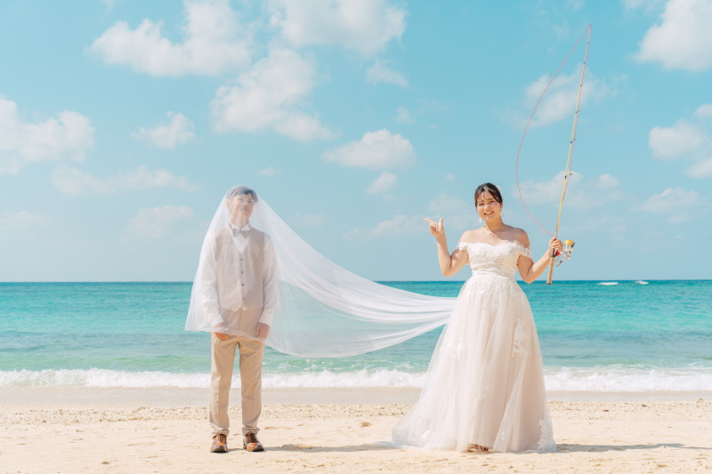 釣り×ウェディングフォト