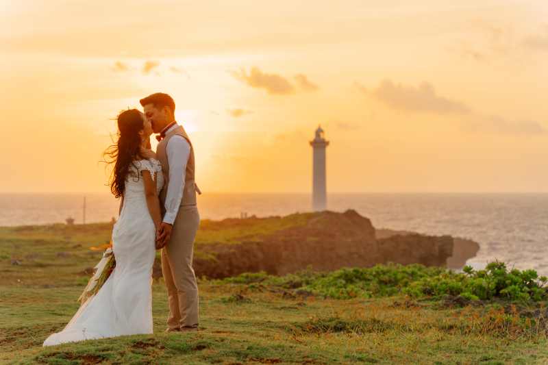 サンセット越しのキスショット